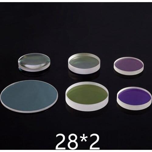 Custom made 28*2 mm focusing protection lens Laser protection collimating protective glass for sale