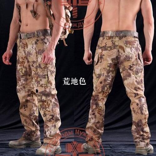 Multicam Tactical Gear Chiefs Python Pattern Combat Pants Waders Air Force Anti-Static Tactical Pants Airsoft Trousers Apparel