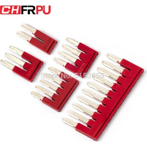 FBS 2-5 3-5 4-5 5-5 10-5Center contact Fixed Bridge Plug-in bridge for ST2.5 DIN Rail Terminal Blocks Accessories