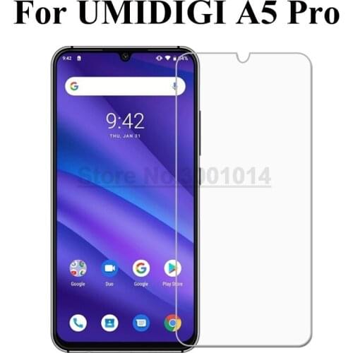UMIDIGI A5 Pro Tempered Glass Screen Protector Cover Explosion-proof Mobile Phone Film Case UMIDIGI A5 Pro Glass