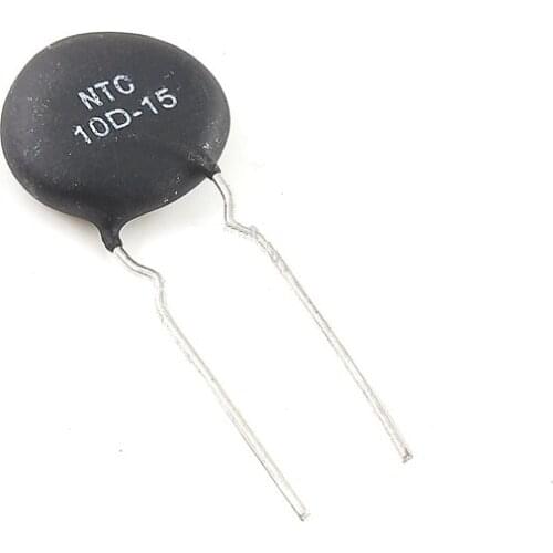 5pcs NTC 10D-15 Inrush Curren Limiter Power Thermistors 10ohms 5Amp 15mm disk