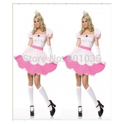 FREE SHIPPIN LQZ028 fancy dress Adult Fairytale Queen Of Hearts Outfit Fancy Dress Costume Storybook Ladies