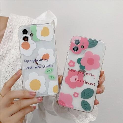 Photo Frame Flower Phone Case For Iphone 12 11 Pro Max X Xr Xs Max 7 8 Plus Shockproof Soft TPU Back Cover For IPhone 12 MIni