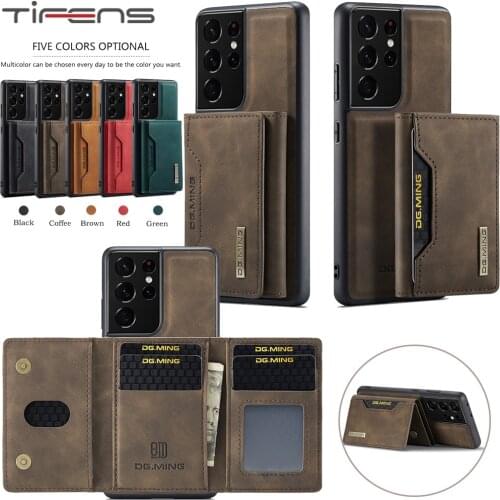 Flip Wallet Case For Samsung Galaxy A03S A72 A52 A42 A32 A22 A12 A02S A71 A51 A21S Note20 S20 S21 FE Plus Ultra Phone Bags Cover