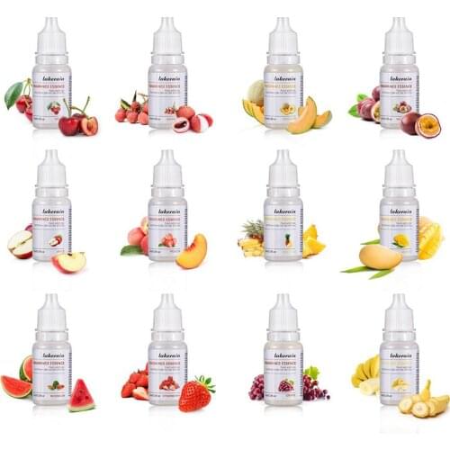 Fruit Fragrance Essential Oils DIY Lip Gloss Strawberry Mango Watermelon Fruit Essence Oil For Lip Gloss Cosmetic Make Up