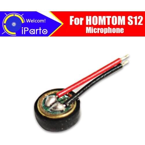 HOMTOM S12 microphone 100% Original New Mic Replacement Accessories Part For HOMTOM S12 Smart Phone