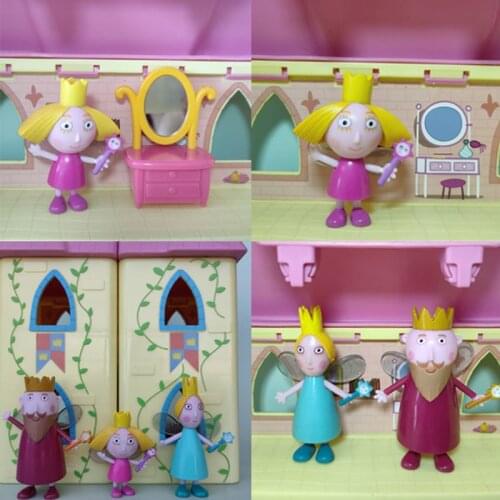 Ben and Holly Doll Toy Little Kingdom Magic Castle Play House Elf Rocket Wand Kids Birthday Gifts