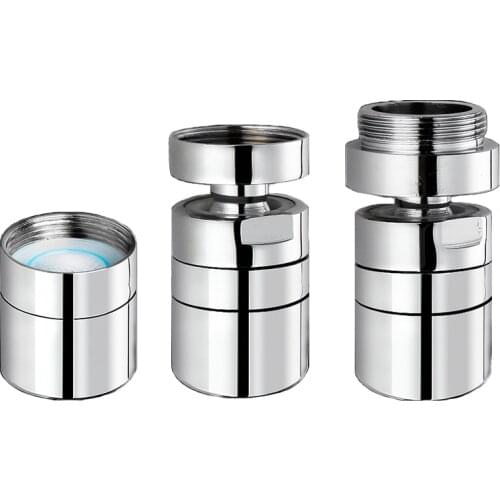 Brass Faucet Aerator 1/2'' M22 M24 Water Diffuser Filter Silver Bubbler Tap Sprayer Kitchen Bathroom Water Saving Nozzle