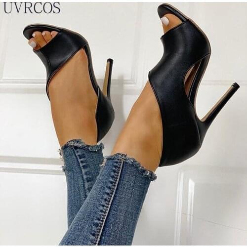 Summer Womens Shoes 2021 New Womens Sandals Fashion Street Shooting Open-toed Stiletto Sandals Rome Sexy Casual Sandals