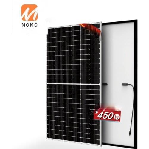 Hot Sell 450W 550W 600W Half Cell PV Module Mono Solar Panel Price details could consulting the boss