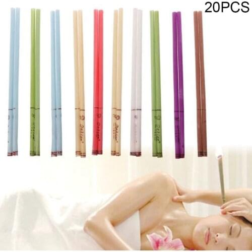 20 Pcs Ear Candling Beeswax Set Essential Scented Ear Wax Candles Cleaner Kits SN-Hot