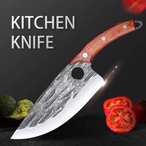 Stainless Steel Butcher Knife Boning Knife Special Skinning Butchers Knife for Killing Fish Splitting Knife