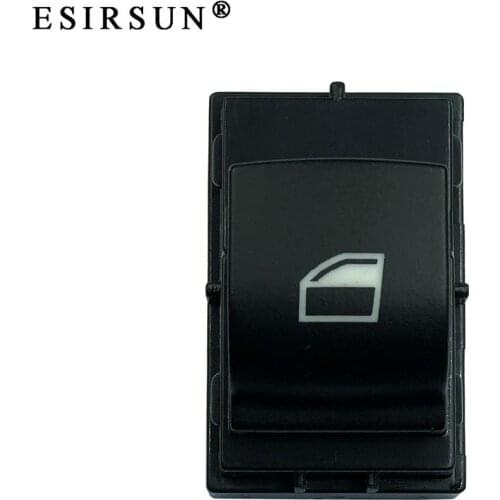 ESIRSUN Window Single Glass Lifter Control Switch Fit For BMW 5er 7er F10 F10N F11 F11N Passenger Side Button ,61319241949