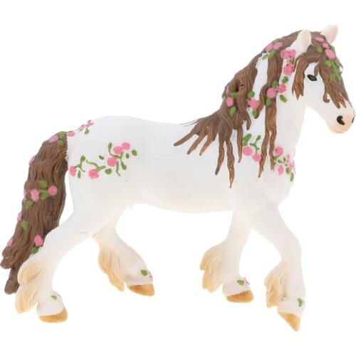 Plastic Elven Horse Model Figure Kids Toy Birthday Gift Home Decor