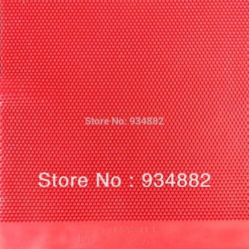 TTmaster Insider Red Long Pips-Out Table Tennis PingPong Rubber without Sponge NO ITTF
