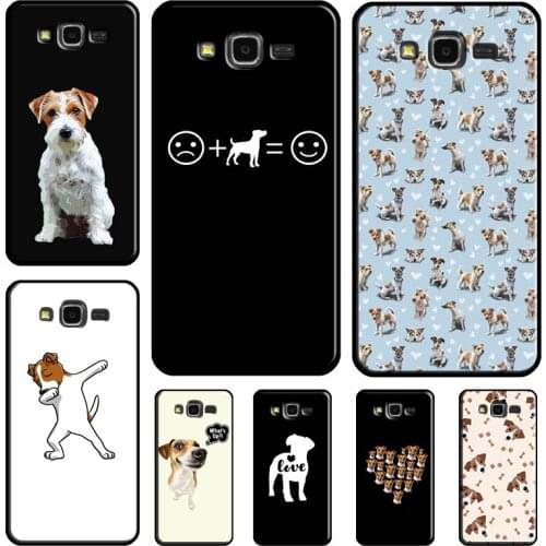 Jack Russell Terrier Dog Funny Phone Case For Samsung Galaxy J8 A9 A7 2018 A8 A6 J6 J4 Plus J1 J3 J5 J7 A3 A5 2016 2017