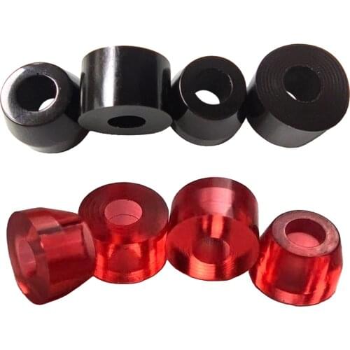 4Pcs Skateboard Truck Bushing 90A Rebuild Kits Shock Absorber Skate Boards