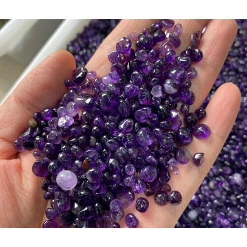 50g Natural Amethyst Irregular Healing Stone Purple Gravel Mineral Specimen Raw Quartz Crystal Gift Jewelry Accessory Home Decor