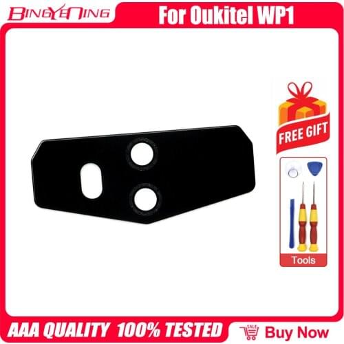 BingYeNing 100% Original For Oukitel WP1 Rear Camera Glass Lens Replacement