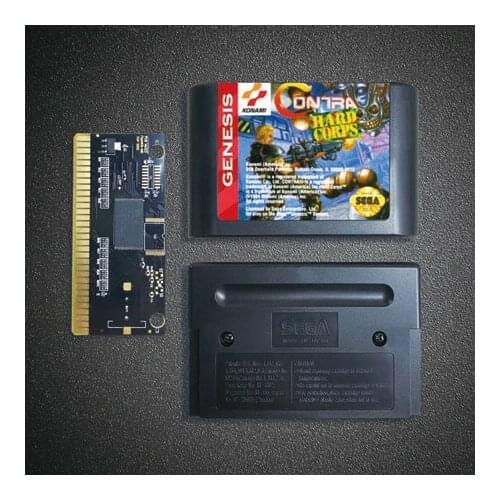 Contra The Hard Corps - 16 Bit MD Game Card for Sega Megadrive Genesis Video Game Console Cartridge