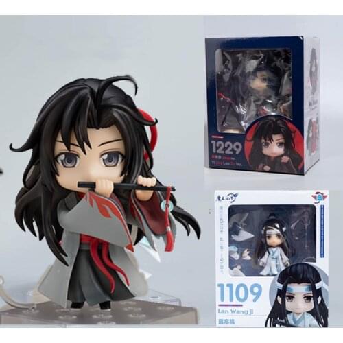 Wei Wuxian Yi Ling Lao Zu Figures Anime Mo Dao Zu Shi Lan WangJi Q Version Collectible Model Toys Doll Gifts