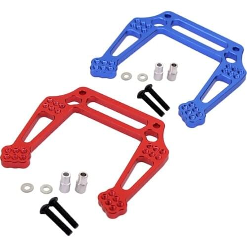 1set Metal Front Shock Tower Upgrade Parts for 1/10 Traxxas Slash 2WD Rustler VXL Stampede Bandit Replace 3638