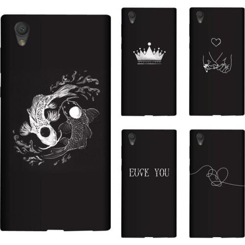 Soft Silicone TPU For Sony Xperia L1 Case Cover Painting Matte Cases For Sony Xperia L1 Case G3311 G3312 G3313 Funda
