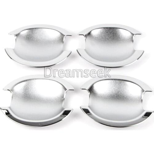 Door Handle Bowl Cavity Cover for Mitsubishi Lancer Outlander 2008 2009 2010 2011 2012 2013 2014 2014 2016 Chrome Trim