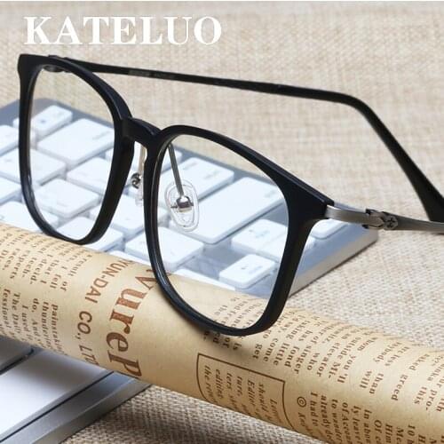 KATELUO 2020 Unisex Computer Goggles Anti Blue Light Radiation-resistant Eyeglasses Reading Transparent Glasses Myopia Frame