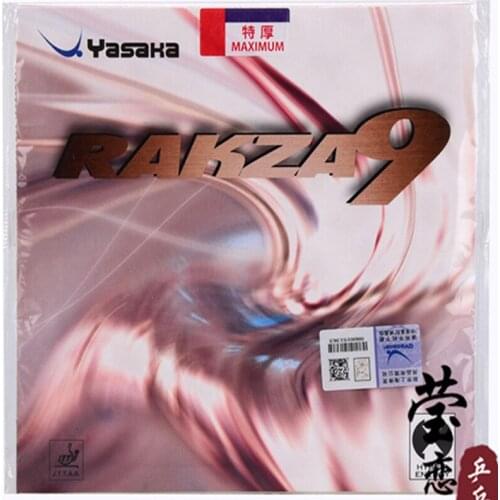 Original Yasaka RAKZA 9 RK9 B-80 table tennis rubber table tennis rackets cake sponge racquet sports indoor sports yasaka rubber