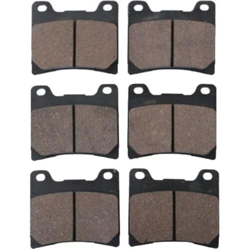 Motorcycle Front Rear Brake Pads For YAMAHA XJ 750 87 /XJ 750F 84 /XJ 900 83-84 /XJ 900F 85-94 /FJ 1100J 84-85 /FJ 1200 86-87