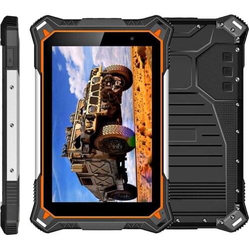 Android 10 Rugged Tablet 8 Inch 6G RAM 128GB ROM 4G LTE MTK6765 Octa Core 2.3Gz IP68 Industrial Waterproof Tablet PC