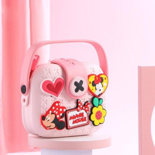 Disney girls messenger bag Mickey Minnie frozen cute Mini hand bag travel Bag Toy for Childrens Gift
