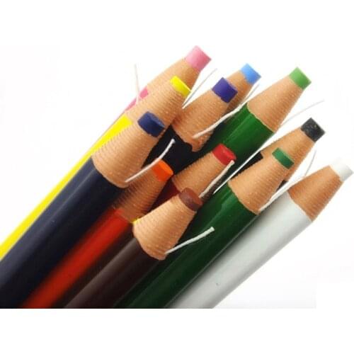 12pcs lapis dermatografico Eyebrow Pencil Micropigmentation 7600 Pencil Black White Brown lapis dermografico For Eyebrow Makeup