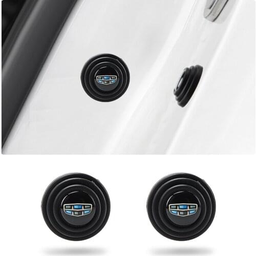 2/4Pcs Car Door Shock Stickers Absorber Soundproof Buffer Pier For Geely Emgrand EC7 EC8 X7 GE GT Emgrand EV8 EX7 Styling