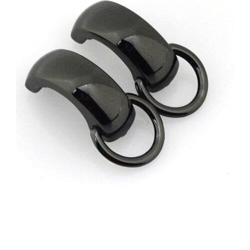 2pcs Fashion Metal Arch Bridge With Screws Bag Side Hang Buckle for DIY Handbag Bag Purse Hardware Closure Bag Parts Accessories