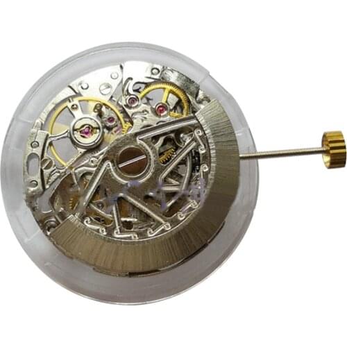 Automatic Mechanical Hollow Out Winding Watch Movement 3 Hands For Miyota 8205 Watch Movement Repair Tool parts Replacement