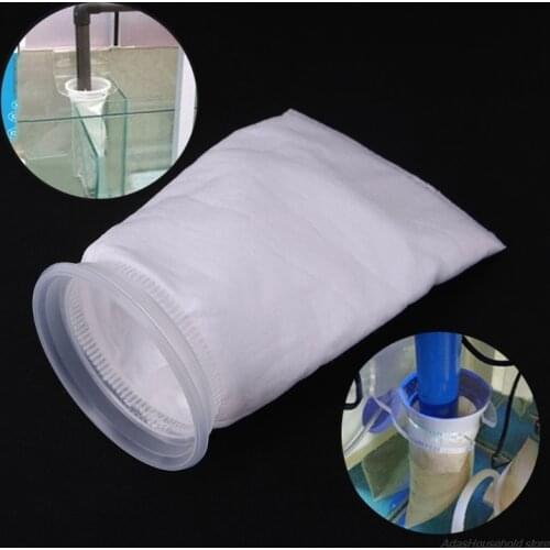 Free Shipping 100/150 Micron Aquarium Fish Tank Filter Sump Felt Sock Mesh Net Bag Filtration Fish Tools ly8 21 wholesales