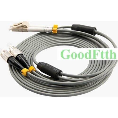 Armoured armored Patch Cord FC-LC LC-FC Multimode OM2 50/125 Duplex GoodFtth 1-15m