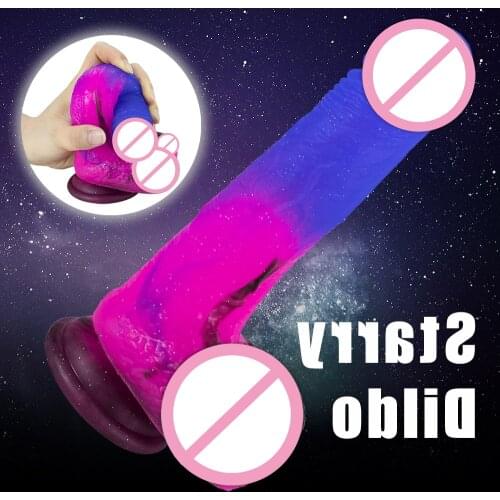 JingZhi Realistic Silicone Colorful Dildo Strap Dildo on Pants Anal Soft Penis Big Dick Female Sex Suction Cup Adult Sex Toys 18