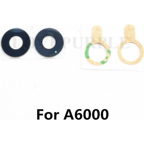 For Lenovo A6000 Rear Back Camera Glass Lens Cover with Sticker For A 6000