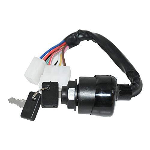 Ignition Key Switch J17-82508-20 Fits Yamaha Gas 2-Cycle Golf Cart G1 Models 1979-1989