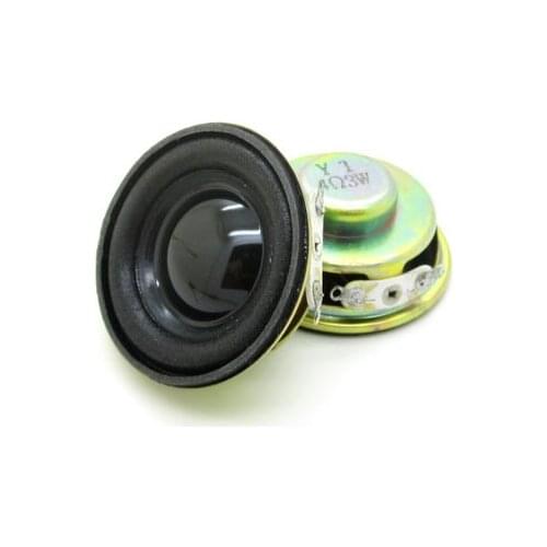 2PCS 3W 4 ohm small speaker speaker rubber rubber edge audio speaker diameter 4CM/5CM