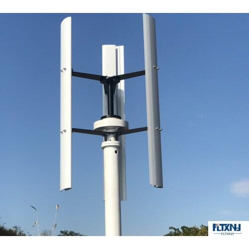 BEST Sale 400w 600w Permanent Magnet Vertical Axis 12v/24v/48v Wind Turbine Generator With Wind Solar Hybrid Charge Controller