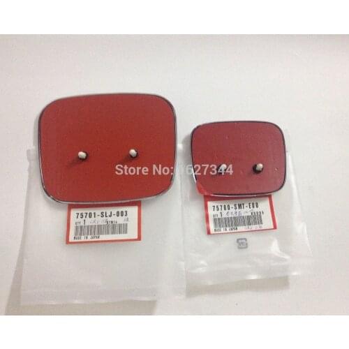 NEW 2pcs 1set OEM TYPE R Front Back Red H Emblem 75701-SLJ-003 75700-SMT-E00