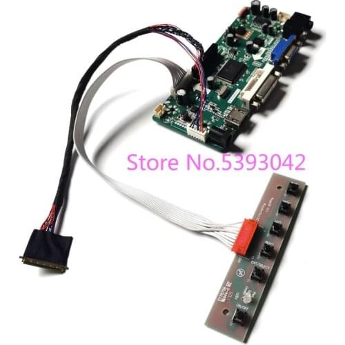 Fit LP133WH2 (TL)(M1)/(TL)(M2)/(TL)(M3)/(TL)(M4) VGA DVI 1366*768 LVDS 40-Pin LCD panel WLED M.NT68676 controller board kit