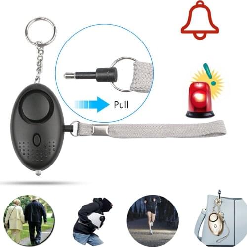 Self Defense mujer defensa personal safety seguridad alarm security wolf auto alarme anti rape whistle 130dB sound loud Keychain