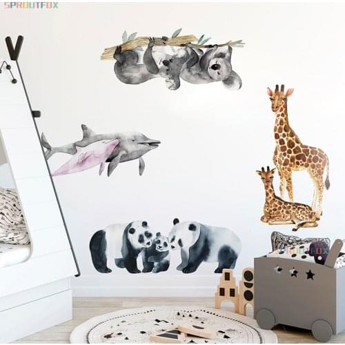 Vinyl Decorative Wall Stickers Home Decor Living Room Large Animal Decals Wall Stickers Bedroom Wall Decorations Living Room
