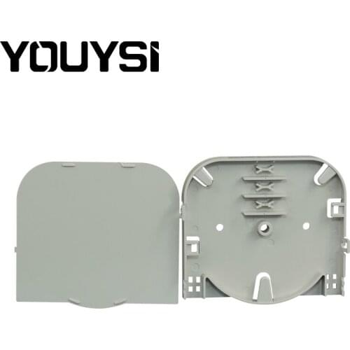 YOUYSI 10PCS 6 Cores Fiber Optic Splice Tray Fiber Optic Terminal Box