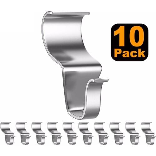 YUEWO Hidden wall seam siding vinyl plate stainless steel hook creative no trace free punching metal hook